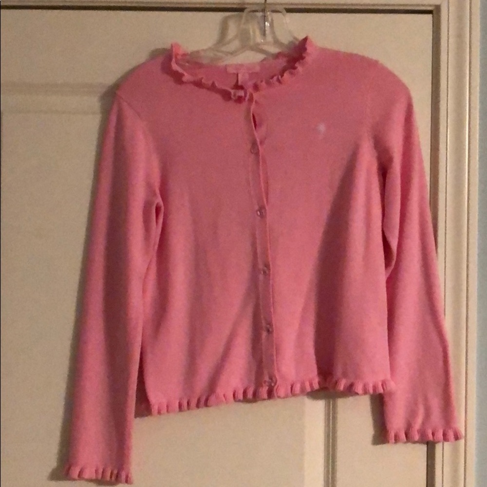 Lilly Pulitzer Girls XL light weight sweater